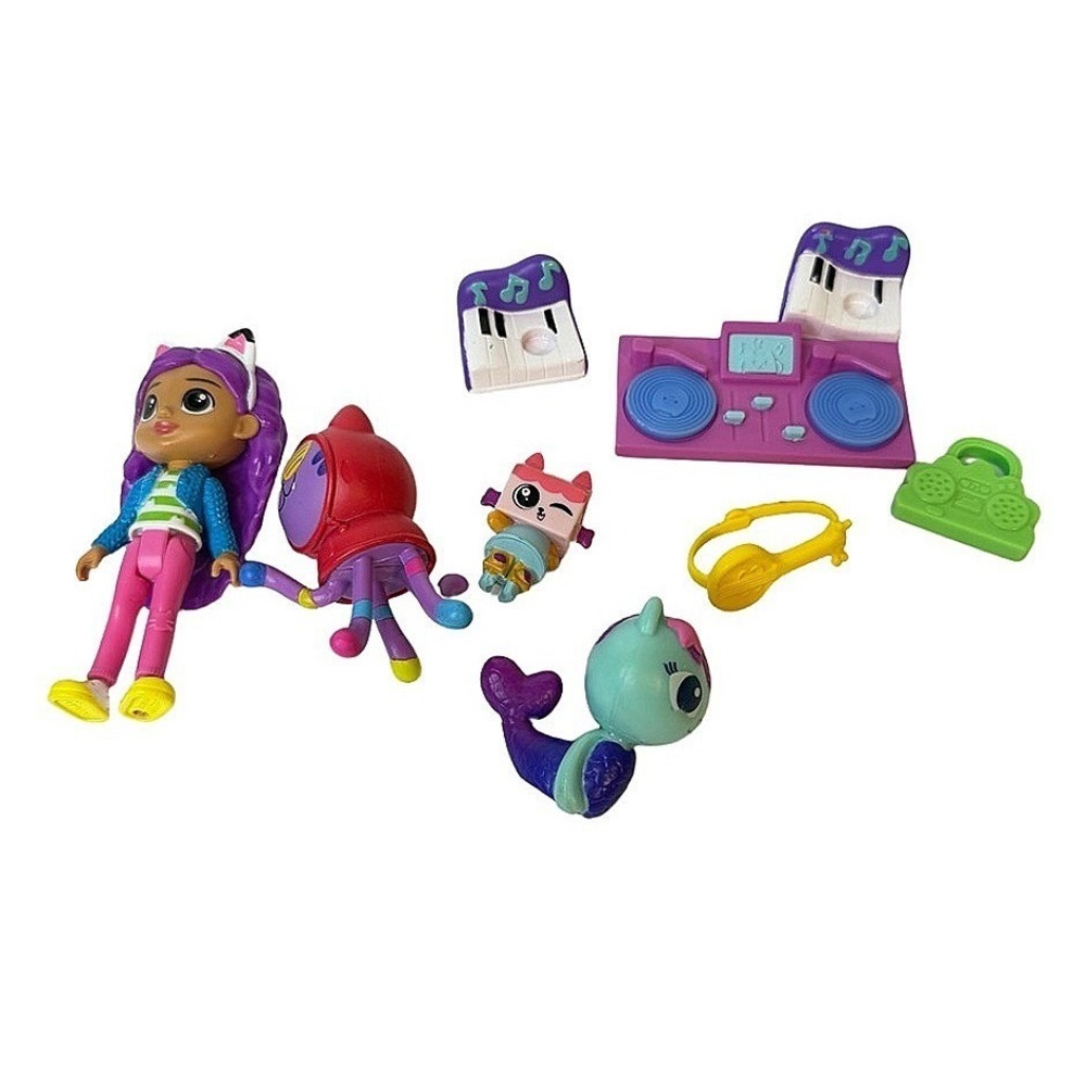 Gabbys Dollhouse Music Figures Accessories Daniel James DJ Catnip MerCat Lot
